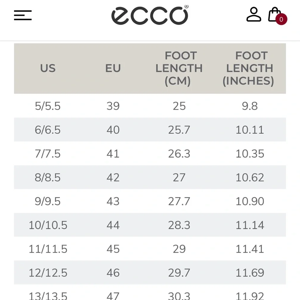 Ecco leather shoes